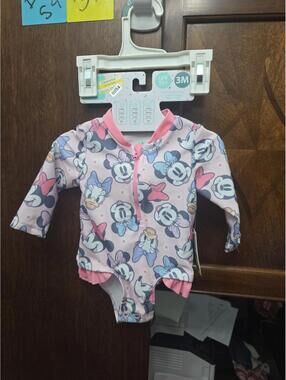 3m new baby disney swimsuit.  Item 54